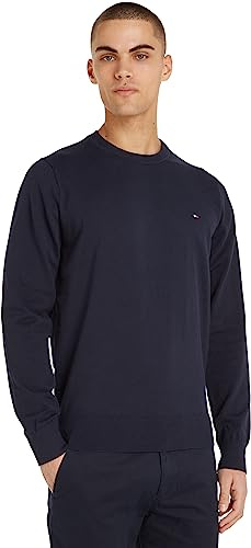 Tommy Hilfiger Men’s 1985 Jumper Without Hood, Blue (Desert Sky), L