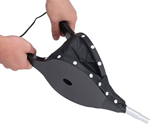 Soufflet De Cheminée 16,9x7,7 Grand Souffleur D'air En Bois Pour Camping En Plein Air, Barbecue, Cheminée, Soufflet à Main, Pompe, Barbecue, Outils De Feu, Accessoires Avec Sangle De Suspension