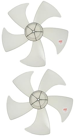 ABOOFAN 2pièces Pales De Ventilateur Électrique De Remplacement De Pales Résistant Pour Ventilateurs De Sol De Table Et Muraux Installation Facile Et