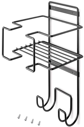 Emuca - Porte-fer et planche à repasser, Acier, Gris anthracite