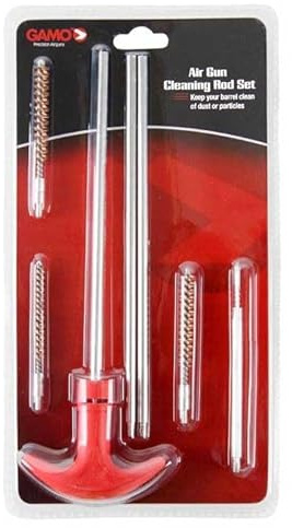 ECOMMUR Set de Limpieza Interna Gamo | Kit de Limpieza para Pistolas y carabinas de Aire comprimido Calibre 5,5mm. Ideal para escopetas de balines y perdigones.…