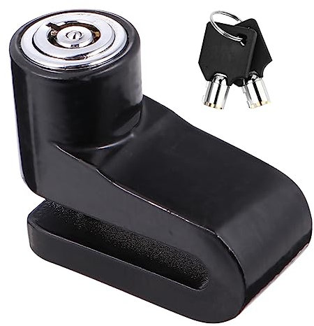 BELLIFFY Candado Antirrobo Para Moto Freno De Disco Para Scooter y Bicicleta Bloqueo De Freno De Disco Materiales Resistentes