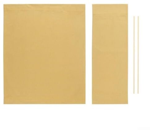 Regiestuhl-Sitzbezüge-Set, waschbarer Stuhlsitz-Ersatzbezug aus Segeltuch, robust und einfach zu bedienen, geeignet für alle runden Stangenstühle (Khaki)