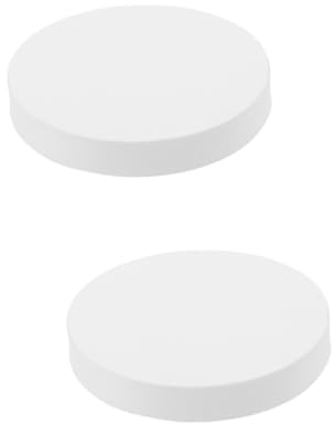SEWACC 2 Pz Cartongesso Argilla Accessorio Fai da Te in Ceramica Pipistrello per Tornio in Ceramica Tavola Scultura in Ceramica Piatto di Base per Scultura in Ceramica Bianca Malta