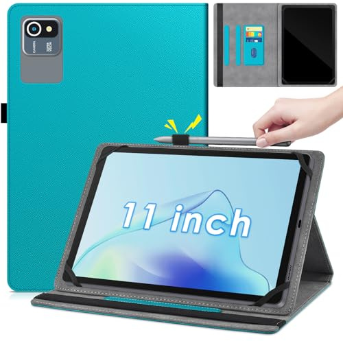 KATUMO Universal Hülle für 11 Zoll Tablet, Cover Case für Blackview Tab90/Laptok/Freeski/DOOGEE U11/T30E/TABWEE/FEONAL/Dghrti/Biegedy/MAXLEGEN X11/JJGJ P80 Tablet 11 Zoll