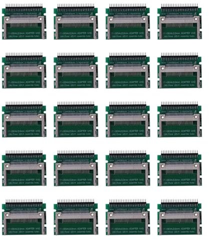 Reinscer 20 adaptadores IDE de 44 macho a flash compacto