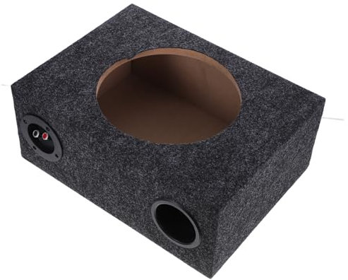 Vaguelly Caisson Basses Voiture Bois MDF Boîtier Scellé Renforcé pour Subwoofer Véhicule Boîte Vide Ultra-Fine pour Amélioration Sonore Et Installation Facile