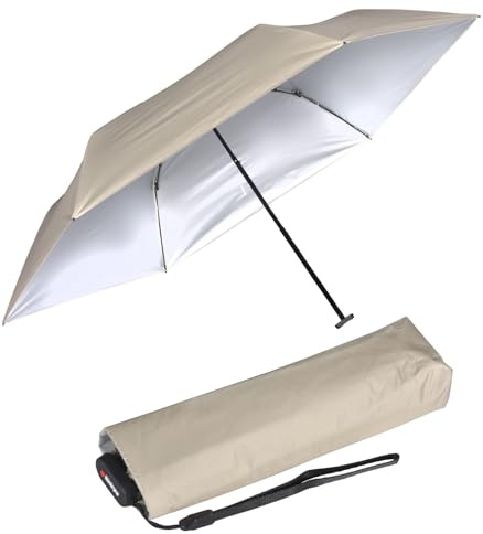 Knirps Taschenschirm Ultra US.050 Slim Manual – Ultra leicht und flach – Sturmfest