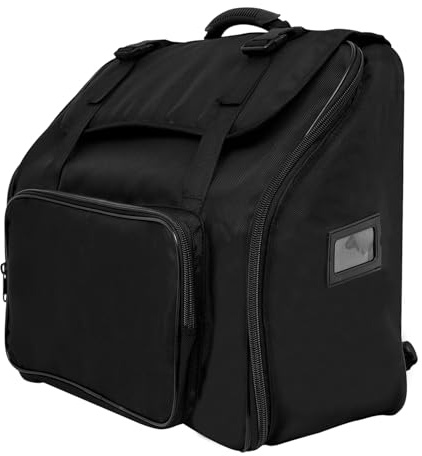 XuQiZZpp 41 120 Bass-Akkordeon-Tasche, rutschfest, Akkordeon-Tasche, Gigs-Tasche, wasserdichter Rucksack mit Anti-Kollisions-Zwischenschicht
