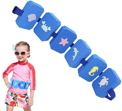 Ceinture de Natation, pour Sports Nautiques, Aide à l'entraînement, en Mousse EVA, pour Exercices de Piscine, Jogging Aquatique, pour débutants et confirmés de âges