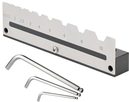 Portachiavi Esagonali Fissaggio Vite, Scaffale Porta Utensili, Organizzatore Officina, Elettricista, Meccanico, Costruttore, Idraulico, Fabbrica, Scrivania, Elemento Compatto Ordinato Resistente