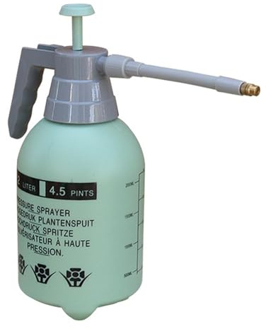 Spray de bomba,Pulverizador de agua 2L para - Pulverizador de agua a presión para con extensión de bomba de mano para limpiar los pulverizadores de césped de jardín