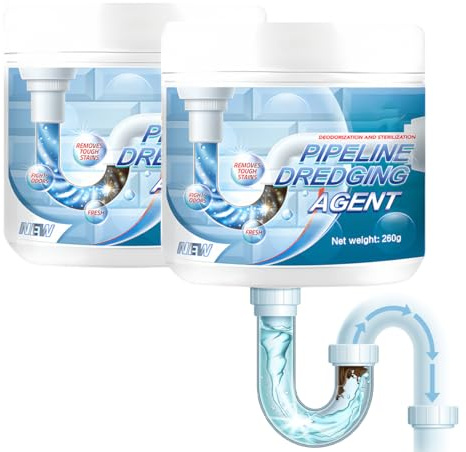 Wild Sink And Drain Cleaner, 2026 New Drain Unblocker, Upgrade Restroom Cleaning Foam Powder All-Purpose Pipe Opener For Kitchen, Bathroom, Toilet, Shower (1)