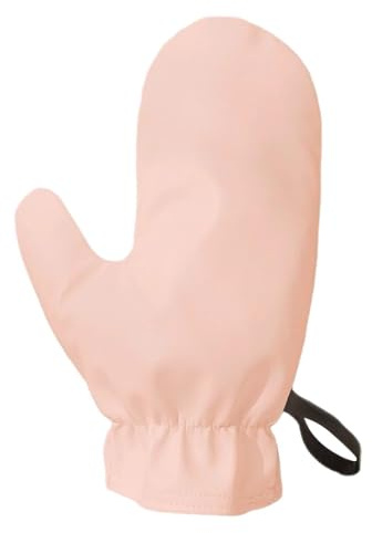 Guantes Bronceadores - Guante Autobronceador Reutilizable 23cm | Guante aplicador de loción | Perilla impermeable de doble cara | Mousse de de crema bronceadora | Puño elástico antideslizante