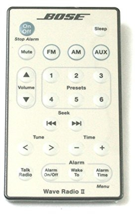 Bose Wave Radio II Télécommande