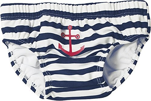 Playshoes Pantaloni Pannolini Con Protezione Uv, Costume da bagno costume da bagno Unisex - Bambini e ragazzi, Marittimo, 86-92