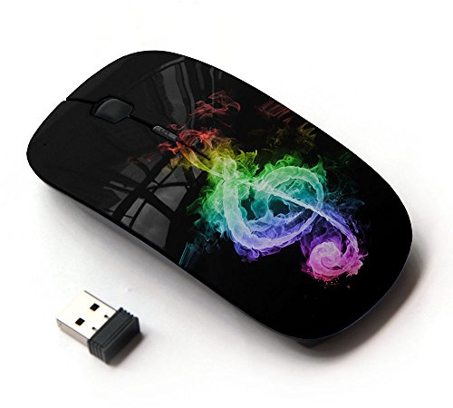 KawaiiMouse [ Optical 2.4G Wireless Mouse ] Music Colors Colors Note