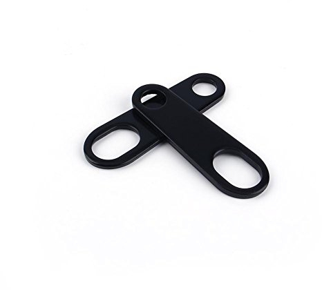 Support de Clignotants de Moto, Keenso Support de Montage Support de Fixation Support de Relocalisation de Lumière d'Indicateur Universel Noir gauche et droite