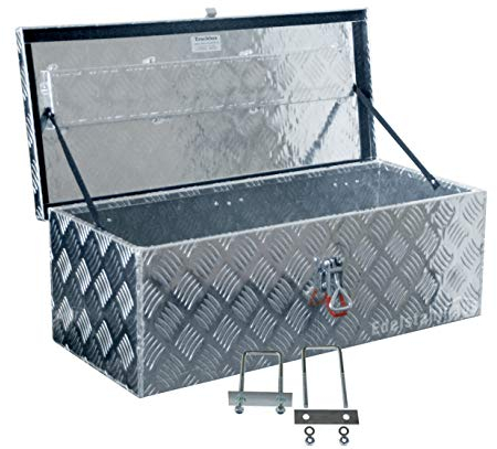 Truckbox S056 inkl. MON4002 Edelstahlhaus Werkzeugkasten, Deichselbox, Transportbox, Alubox, Alukoffer, Deichselkasten, inkl. Montagesatz, Montageset