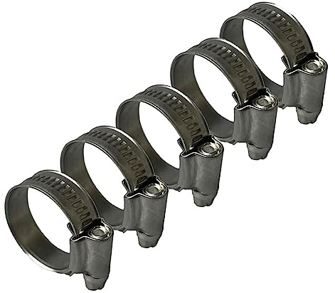 Stainless Steel British Type Hose Clamp 35-50mm x5