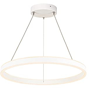 SLV Pendelleuchte ONE 60 PD PHASE UP/DOWN/Wohnzimmer-Lampe, Innen-Beleuchtung, Hänge-Leuchte Esszimmer, LED, Decken-Leuchte / 24.0W 830lm weiß dimmbar, 1004760