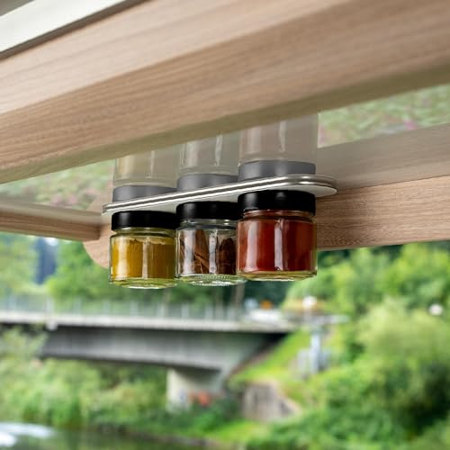silwy® Feinkost-Magnetgläser 3er-Set (White & Classy 125ml)