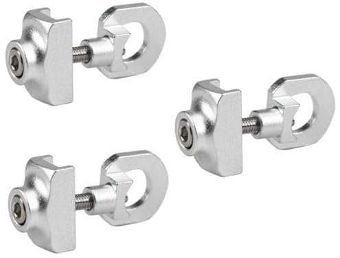 SUPVOX 3pièces Tendeur De Chaîne Cnc Pour Vélo Pliant Outil Régulateur Métallique Pour Chaîne Compact Et Léger Sécurise Améliore La Sécurité De Conduite