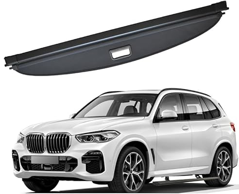 WINGOT Auto Laderaumabdeckung Kofferraum, für BMW X3 2018-2023 Ausziehbar Kofferraumabdeckung Rollo,Aufbewahrung Paketregal Schutz Shielding Security Parcel
