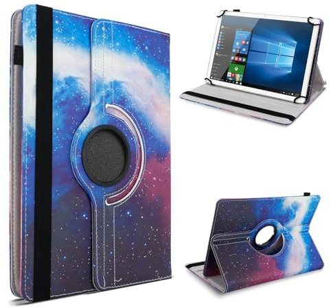 UC-Express Tablet Hülle - kompatibel mit Telekom T Tablet / 2 10 Zoll Geräten - 360 Grad Schutzhülle für Tablets - Tasche - ultradünne Case