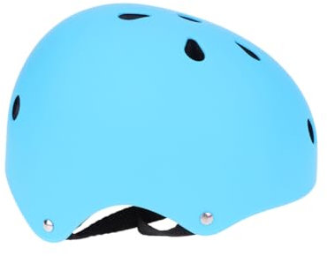 Sosoport Kinder Und Erwachsenenhelm Sicherheitshelm Größe s 49–53cm Mattblau Verstellbar Multisporthelm Für Roller Fahrrad Skateboard Schubkarre