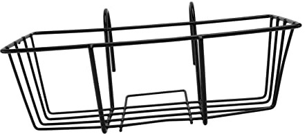 OFFSCH Blumentopfhalter Aus Eisen Hängendes Pflanzenregal Für Bonsai Geländer-blumenhalter Rostfreier Pflanzenständer Für Außenbereich