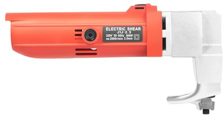 TaNeHaKi Elektrische Mettal Blechschere,Elektroschere Mit 3 KohlebüRsten,Blechnibbler FüR Metall 2,5mm,Blechschneider 500w