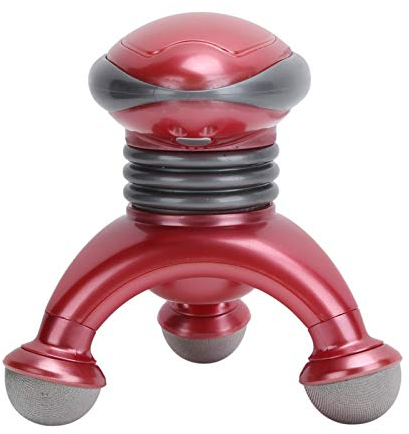 Handmassagegerät Elektrisch Tragbar, Batteriebetriebener Massager für Schultern Beine Arme Körper Tiefenmassage Entspannung