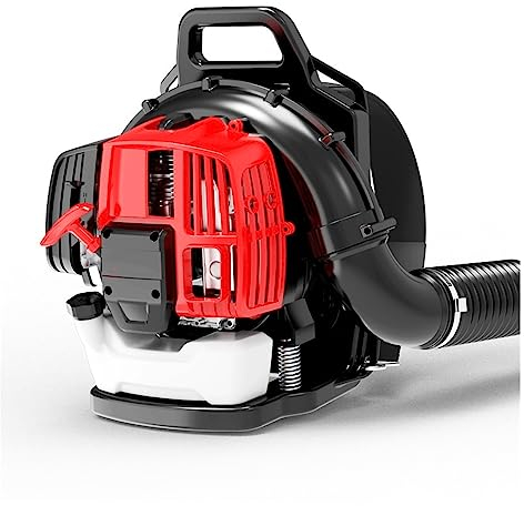 USKI Tragbare 2-Takt-Schneefräse mit Benzinmotor, 52 cm³, 2,2 kW Benzin-Laubbläser, Schneefräse, Bodenreinigungsmaschine