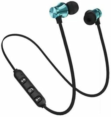 True Wireless Bluetooth Earbuds, Noise-Canceling Headphones, Sports Stereo Headset with Extra Bass for Running - Wireless Earphones Revolution (blue)
