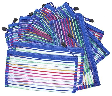 NUOBESTY 8stücke Halter Federmäppchen Kratzfestes Stifteetui Großer Stifte-Organizer Make-up-pinseltasche Praktisches Stifte-Organizer Tragbares Stiftetasche Geldtasche Für Lehrer