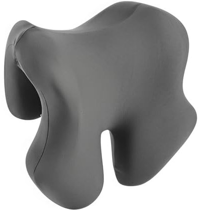 YHNDECO Reposacabezas para sillón, silla de oficina, cojín cervical de espuma viscoelástica, cojín para el cuello, cojín de hombro para dormitorio (negro)