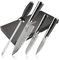 NANFANG BROTHERS Damascus Knife Set, 4-Piece Damascus Steel VG10 Kitchen Knife Set, Professional Chef's Knife with Sharp Blade and Ergonomic Handle