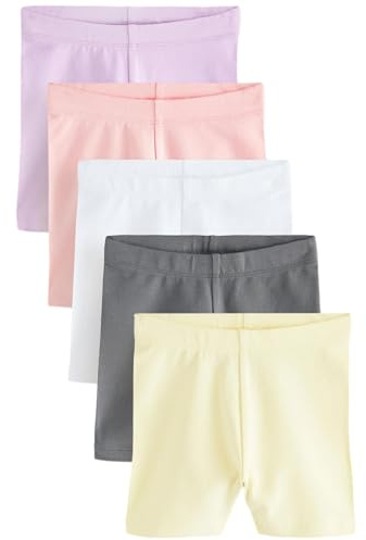NEXT Mädchen Radlershorts, 5er-Pack Mehrfach 80-86