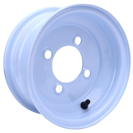 Fockety Cerchione per ATV 19X7-8, cerchione in lega di alluminio de 8 pollici con 4 fori per bulloni, o per cerchiones anteriore e posteriore per go-kart, quad, moto de cross