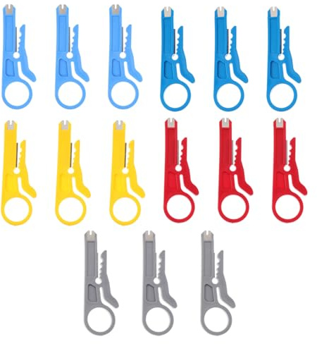 Mini Pelacables Manual de 15 Piezas para Corte y Punzonado