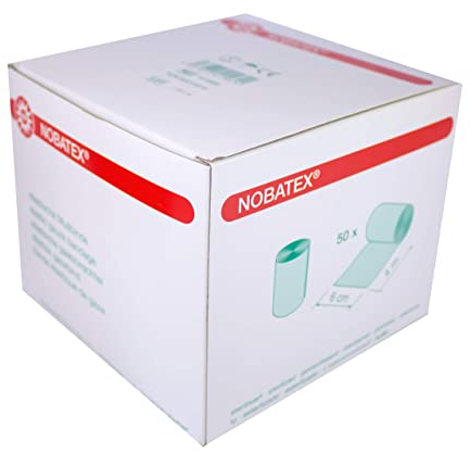 nobatex Venda de gasa Elástico 6 cmx4 m, 50 ST