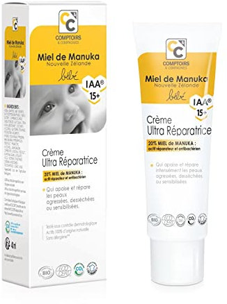 Comptoirs et Compagnies - BabyCreme Ultra Repair mit 20% Manuka Honig IAA15+ - MGO 550-40ml