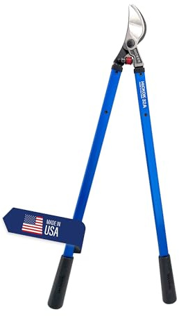 Hickok Heavy Duty Loppers for Tree Trimming – 32 Branch Cutter & Pruning Shears with Long Handle | Lightweight Aluminum Tree Trimmer | Professional-Grade Pruner Made in USA