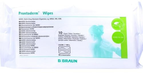 Prontoderm Wipes Feuchte Einmal-Waschtücher zur MRE-Dekolonisierung von Haut und Schleimhaut