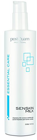 Postquam - Latte Detergente Viso Idratante e Lenitivo per Pelli Normali e Sensibili - Rimuove Delicatamente le Impurità e il Trucco - Struccante Adatto all'Uso Quotidiano - 250 ml