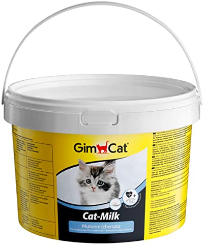 GimCat Cat-Milk Muttermilchersatz - Vitaminreiche Katzenmilch mit Taurin und Calcium - 1 Eimer (1 x 2 kg)