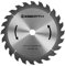 EBERTH Lama sega circolare disco per sega circolare in acciaio con denti in metallo duro per tagli di legno (diametro 315 mm, foro 30 mm, spessore lama 2,0 mm, larghezza di taglio 3,0 mm, 24 denti)