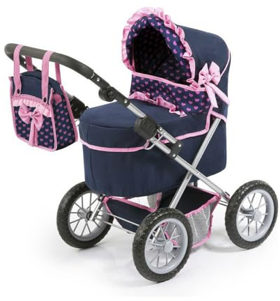 Claudio Reig - Cochecito Muñecas Bebé-Paseo Trendy, Azul, REA13052