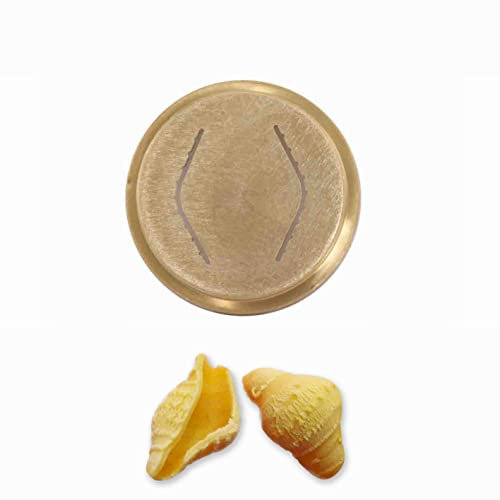 Trafila in bronzo per Pasta Conchiglie Conchiglia per macchina pasta fresca professionale La Fattorina 1,5kg